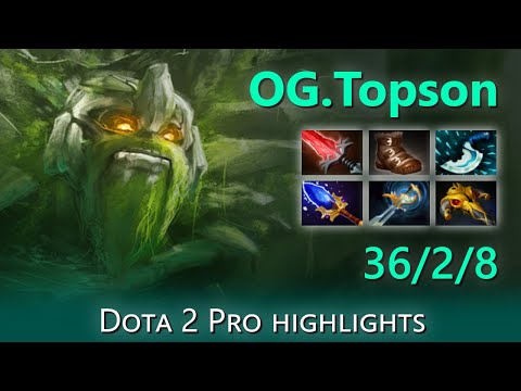 Topson 36-2 Tiny | Dota 2 Epic Pro Highlights