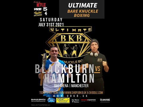 Hammy Hamilton vs Ronnie Blackburn - Ultimate #bareknuckle #boxing full fight footage!