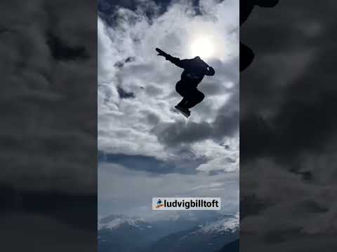 Ludwig Billtoft контролирует воздух как боженька #snowboarding #сноуборд