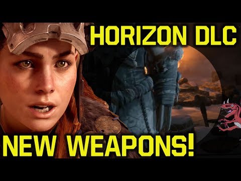 Horizon Zero Dawn DLC - NEW WEAPONS SPOTTED In Horizon DLC Trailer (Horizon Zero Dawn Frozen Wilds) Video