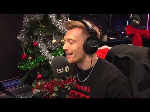 Jack Saunders announces 2025's Official Christmas Number 1 live on BBC Radio 1