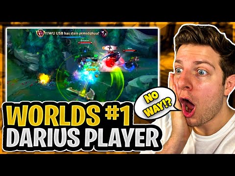 Reacting to Challenger Darius One-Trick VS #1 Zed World