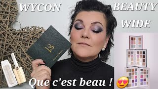 BEAUTYWIDE, WYCON et ..... un smoky pailleté avec ces 2 belles marques #makeuptutorial
