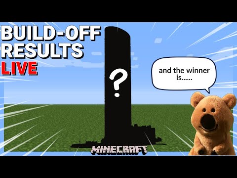 Minecraft Build-Off Results and Reaction! | BBG Stream April 11