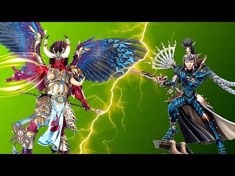 Drukhari Sky Splinter Assault vs Thousand Sons Grand Coven Warhammer 40k Battle Report | Skaredcast