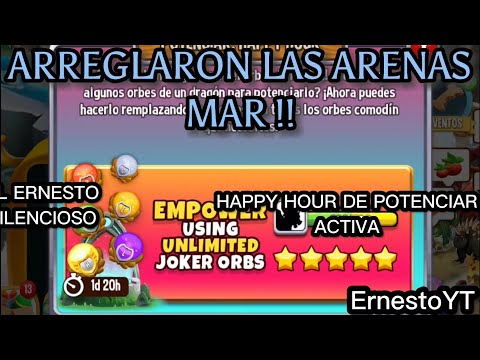 ARREGLARON LAS ARENAS !! - DRAGON CITY