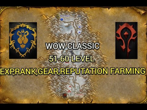 Wow Classic 51-60 lvl Mount 100g?  for Any Class, Xp,Gear,Rank,Reputation Farm