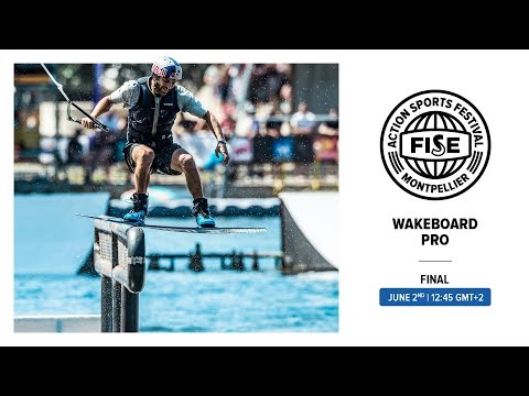 FWS 2019 MONTPELLIER: Wakeboard Pro Final