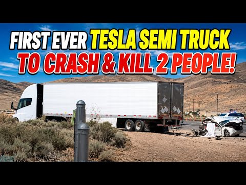 First Ever Tesla Semi Truck Crash