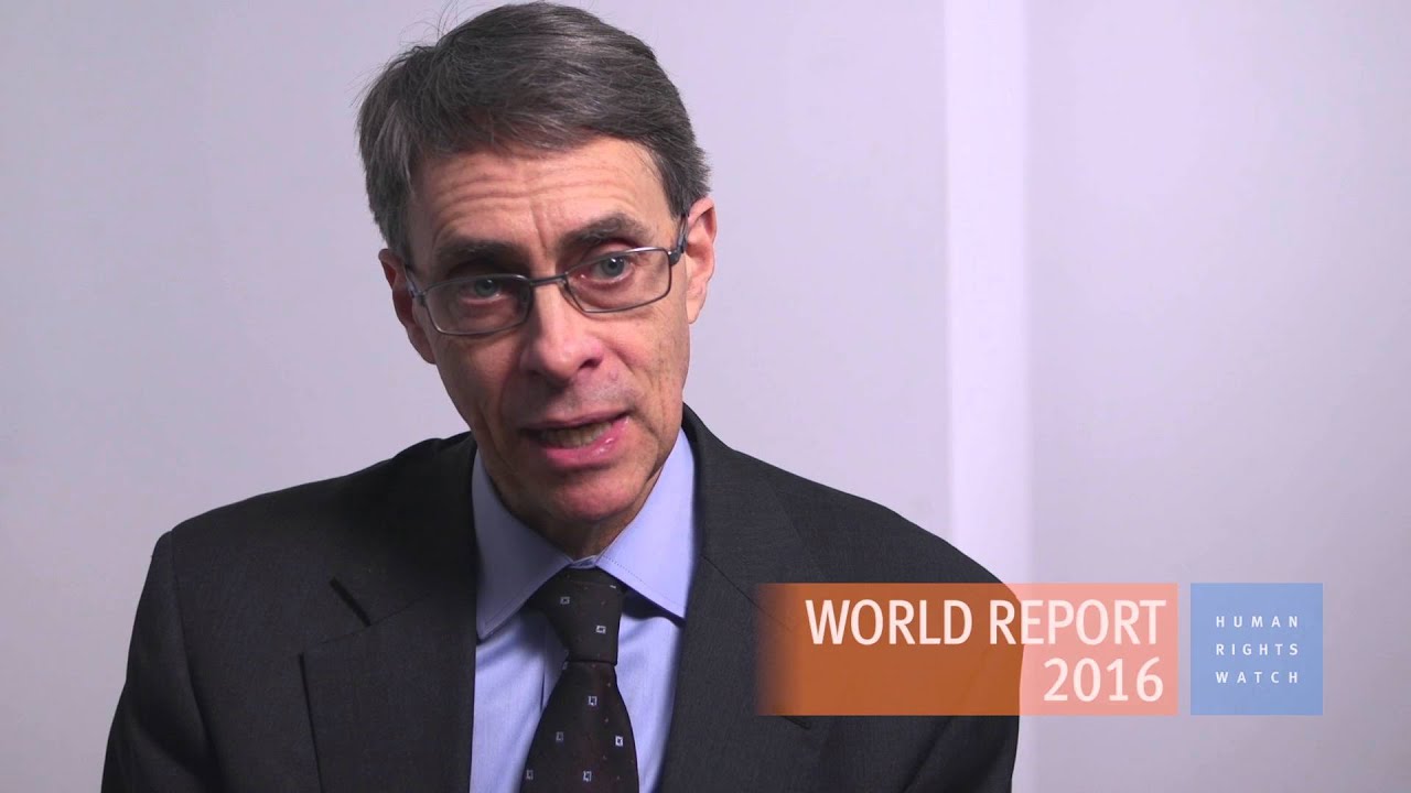 Informe Mundial 2016: Ken Roth,  la “política del miedo” amenaza los derechos