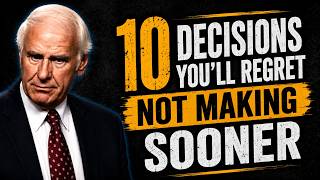 10 Decisions You'll Regret Not Making Sooner | Jim Rohn Motivation