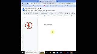 How To Do Voice typing on Google Docs with your Laptop