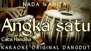 Download lagu ANGKA SATU - CACA HANDIKA || KARAOKE ORIGINAL DANGDUT || NADA WANITA. mp3