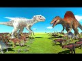 Dinosaur War - Spinosaurus Vs Indominus Rex