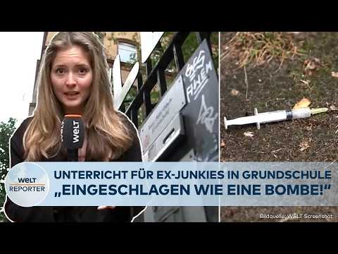 Video Thumbnail: BERLIN: Ex-Junkies holen in Grundschule den Abschluss nach! Eltern unter Schock! Direktor packt aus