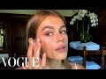 Kaia Gerber’s Guide to Face Sculpting and Sun-Kissed Makeup | Beauty Secrets | Vogue