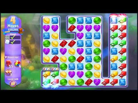Wonka's World of Candy Level 468 - NO BOOSTERS + FULL STORY 🍫 | SKILLGAMING ✔️