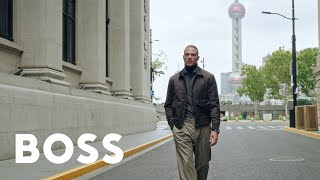 BOSS Actor and model #MatthewNoszka Visits the BECKHAM BOSS