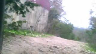 preview picture of video 'Mountain biking. Barton Creek Greenbelt. Hill of Life +. Shock mounted Camera'