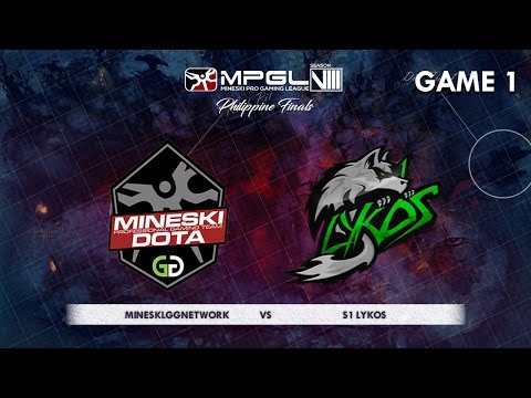 Mineski.GGNetwork vs S1 Lykos | MPGL8 Championship Dota 2 - Group Stage - Game 1 - Bo2