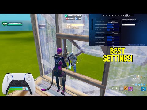 *NEW* Best Controller Settings + Sensitivity For Fortnite Chapter 7! (Fortnite Tutorial)