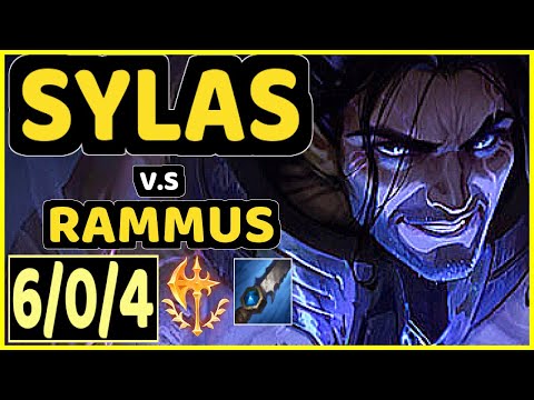 CARIOK (SYLAS) vs RAMMUS - 6/0/4 KDA JUNGLE CHALLENGER GAMEPLAY - BR