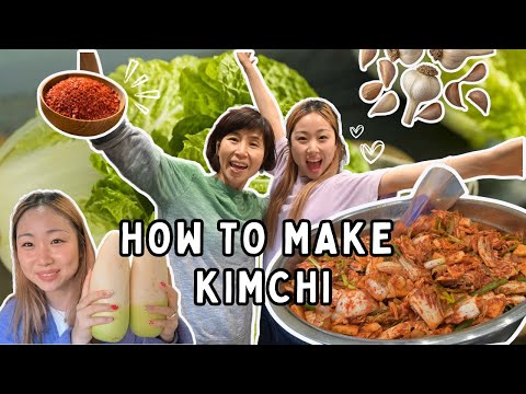 Mama Kim’s VIRAL Kimchi recipe | step by step w/ measurements | make your own (fresh & tasty) kimchi