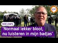 Naturisten schrikken wakker door fanfare