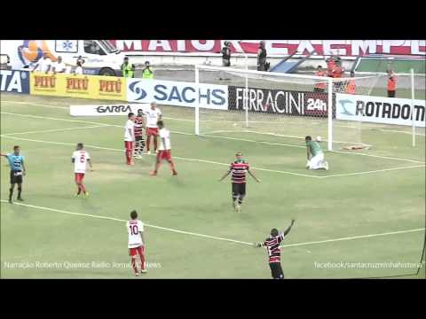 Pernambucano 2014: Santa Cruz 7x0 Salgueiro (Narração Roberto Queiroz Radio Jornal/JC News Recife)