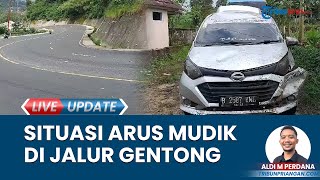 Truk Berisi 3 Anggota Keluarga yang Hendak Mudik Tabrak Bus Primajasa di Jalur Gentong Tasikmalaya