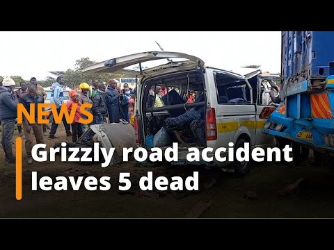 Grizzly road accident leaves 5 dead along Narok-Bomet highway