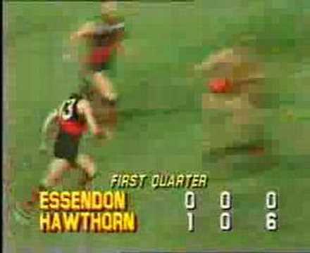 VFL (Victoria 150 part round 3) 1985 Hawthorn v Essendon