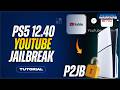 Using the YouTube app to Jailbreak the PS5 up to 12.40 (Early Setup)