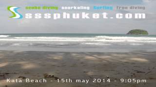 preview picture of video '15th june 2014 webcam phuket kata beach thailand www.sssphuket.com'