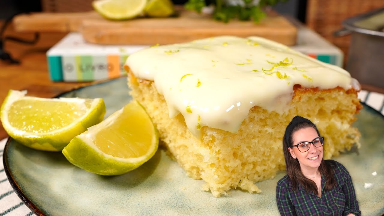 O MELHOR BOLO DE LIMÃO DA SUA VIDA, FOFINHO E DELICIOSO!