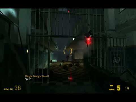 Dying a lot to two turrets because i lost my smart Half-Life 2 Playthrough Pt.9
