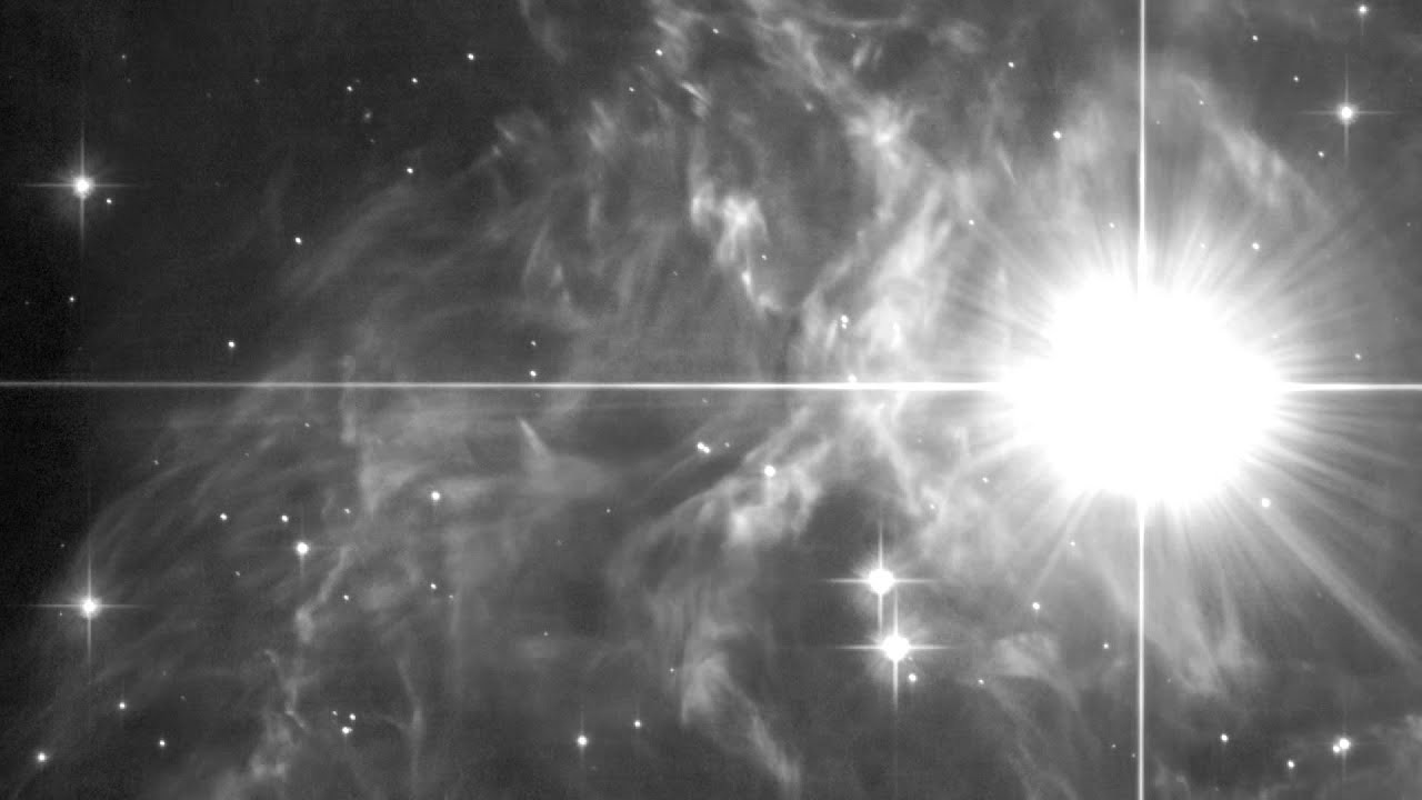 Light Echoes around the variable star RS Puppis, by the Hubble Space Telescope - YouTube