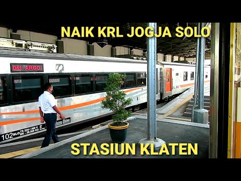 NAIK KRL DI HARI TERAKHIR PPKM LEVEL 4 (KLATEN) BEGINI PERKEMBANGAN PROYEK STASIUN KLATEN DAN GAWOK