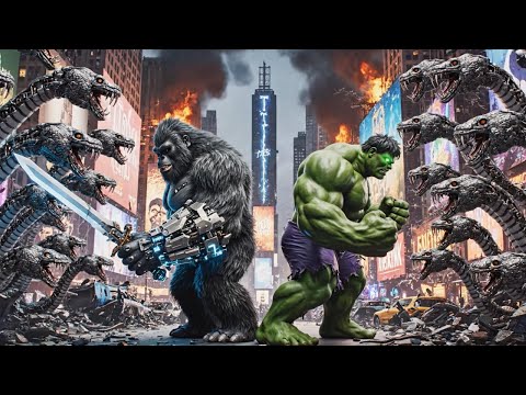 KING KONG HULK vs ALIEN KAIJU The Ultimate Showdown! Who Wins?