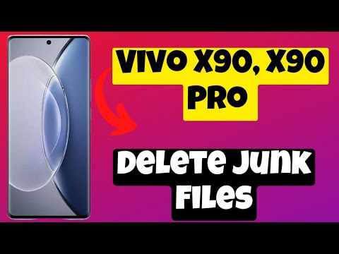 Vivo X90, X90 Pro How to Clear Cache || How to Delete Junk Files