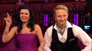 Pasha Kovalev & Chelsee Healey, Pro Dancers discuss ITT 16 Dec 2011