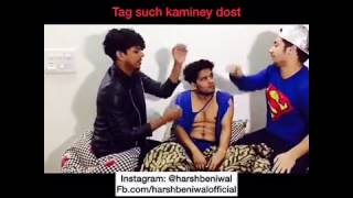 How I wake up my friend Vs How my friends wakes me up. | Harsh Beniwal