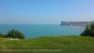 preview picture of video 'A VENDRE MAISON VUE MER COTE D'ALBATRE NORMANDIE'