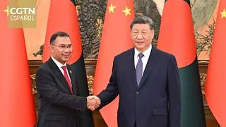 Xi Jinping se reúne con el primer ministro bangladesí, Tarique Rahman