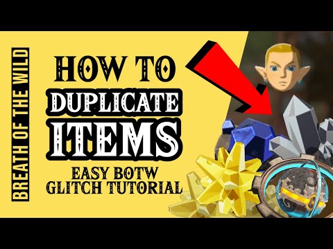 BOTW How to Duplicate Items EASILY • Breath of the Wild Glitch Tutorial