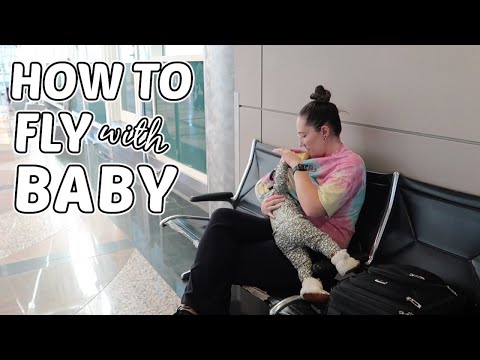 first flight with two under two | taking baby to the beach