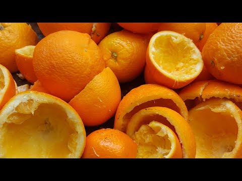 You Will Never Throw Away Orange Peels After Watching This