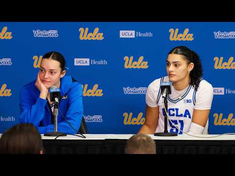 UCLA W. Basketball Postgame - vs. No. 8 Iowa (Feb. 1, 2026)