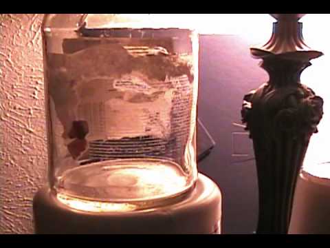 Homemade CO2 laser, using a DIY method of combining the 3 gasses in a proper ratio