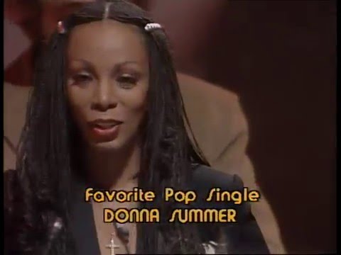Donna Summer Wins Pop Single - AMA 1980